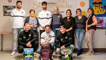 Hagedorn Team hilft in Suppenküche
