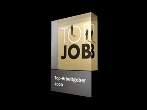Goldene Job-Award Trophäe für Hagedorn